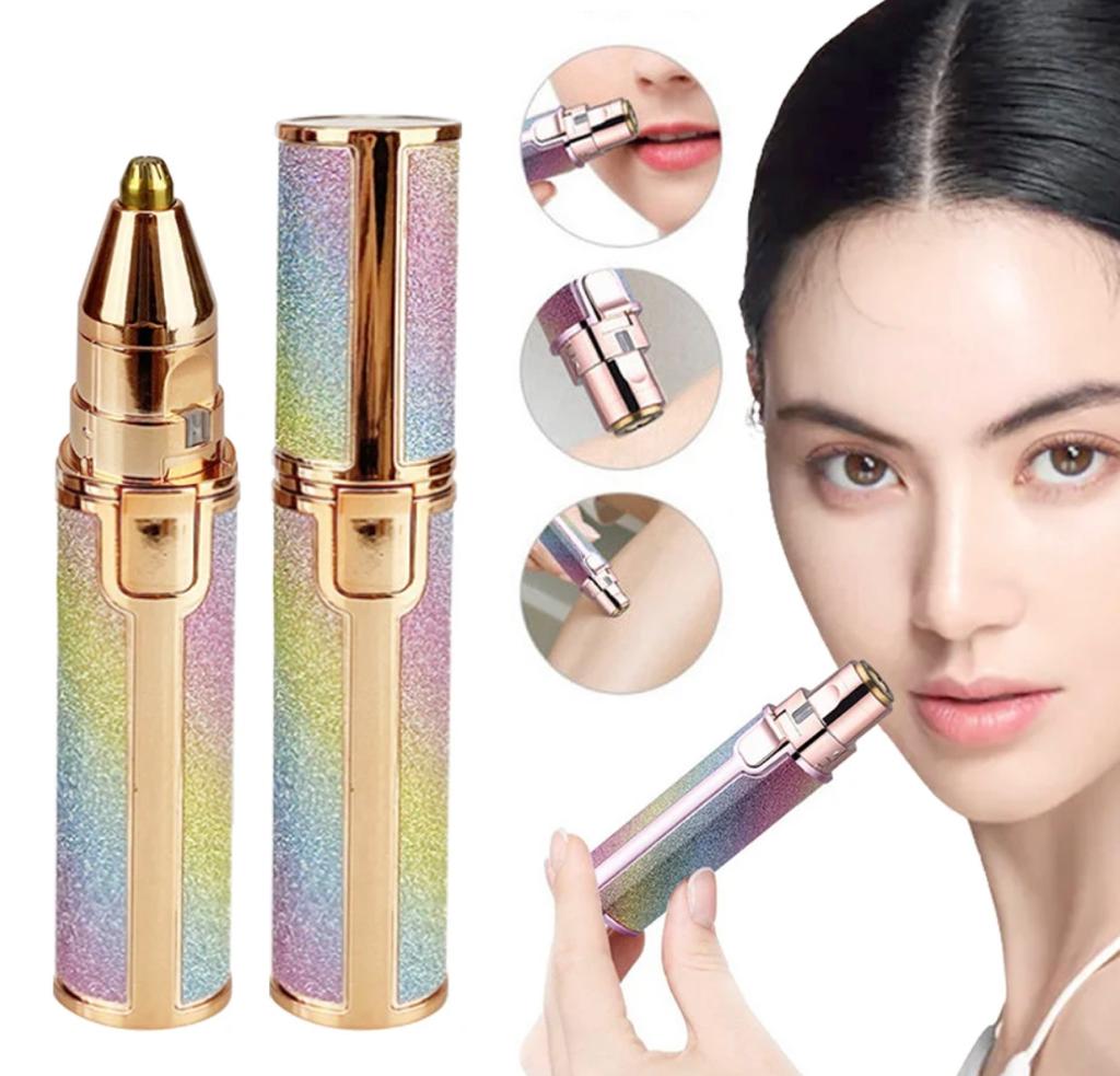 2 in 1 Facial Hair Remover | Eyebrow Trimmer | Rechargeable | Free Gift Card 🎁