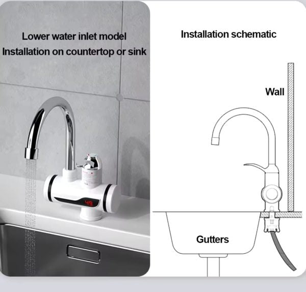 Instant 360° Electric Water Heating Faucet